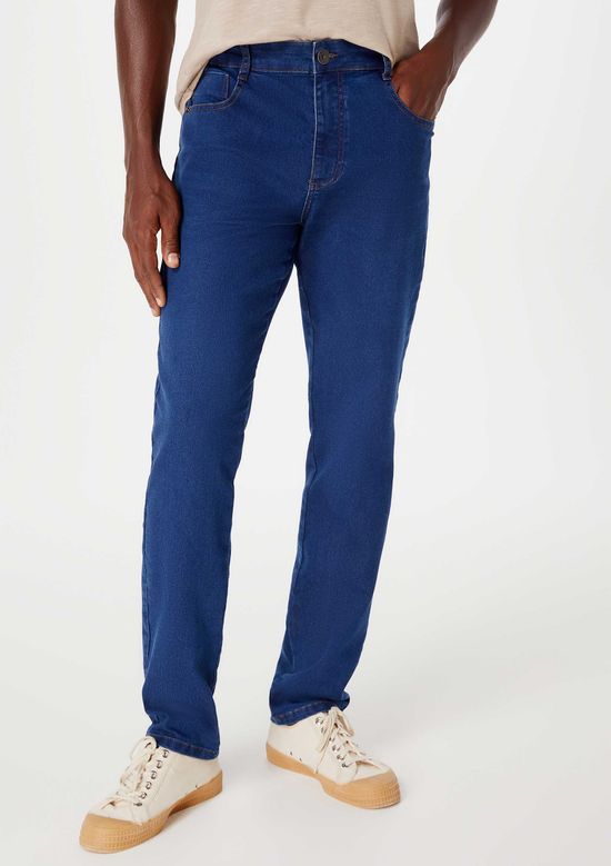 Foto do produto: Calça Jeans Masculina Slim Soft Touch - Azul