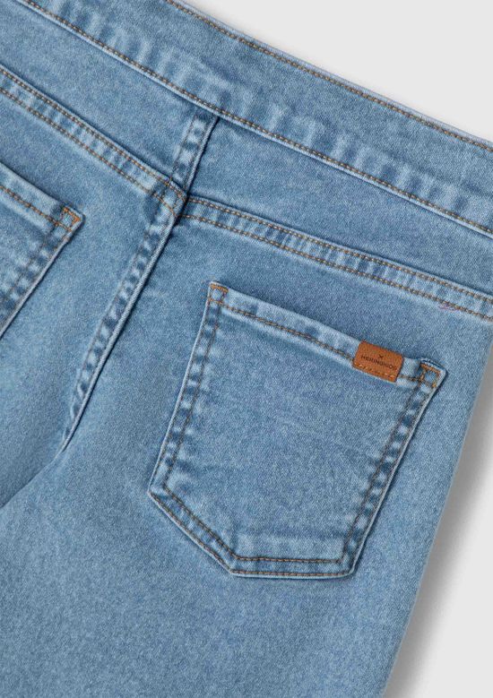 Foto do produto: Calça Jeans Infantil Menina Jegging Com Elastano - Azul