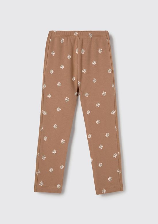 Foto do produto: Calça Legging Infantil Menina Toddler Estampada - Marrom