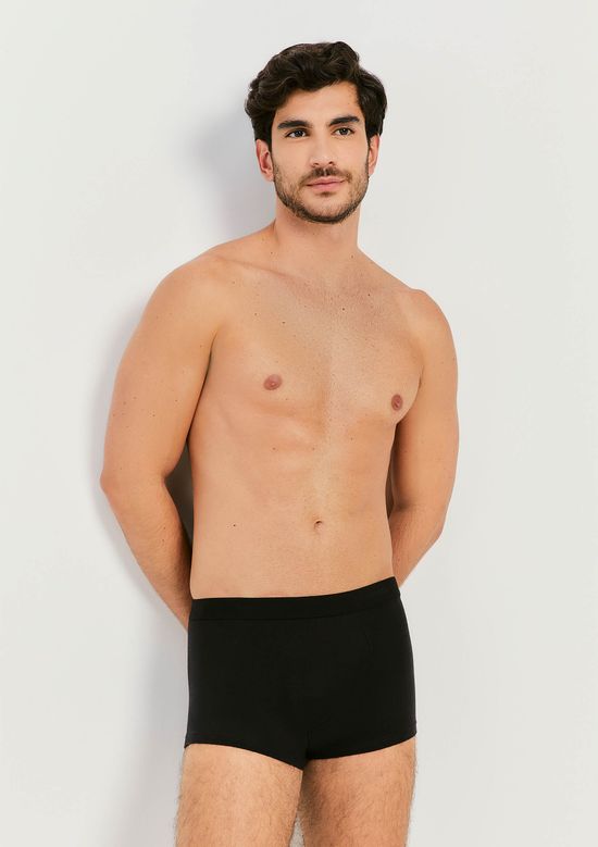 Foto do produto: Cueca Sunga Em Algodão - Preto