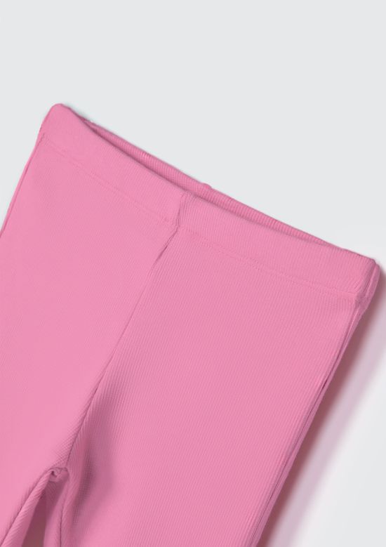 Foto do produto: Calça Básica Legging Infantil Toddler Em Ribana - Rosa