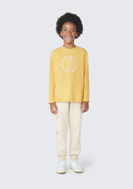 Foto do produto: Camiseta Infantil Menino Regular - Amarelo