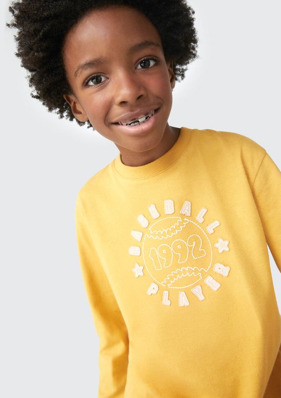 Foto do produto: Camiseta Infantil Menino Regular - Amarelo