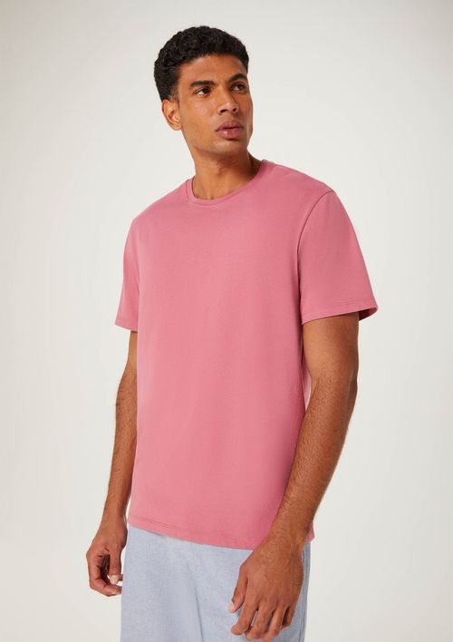 Camiseta Básica Masculina Super Cotton - Rosa