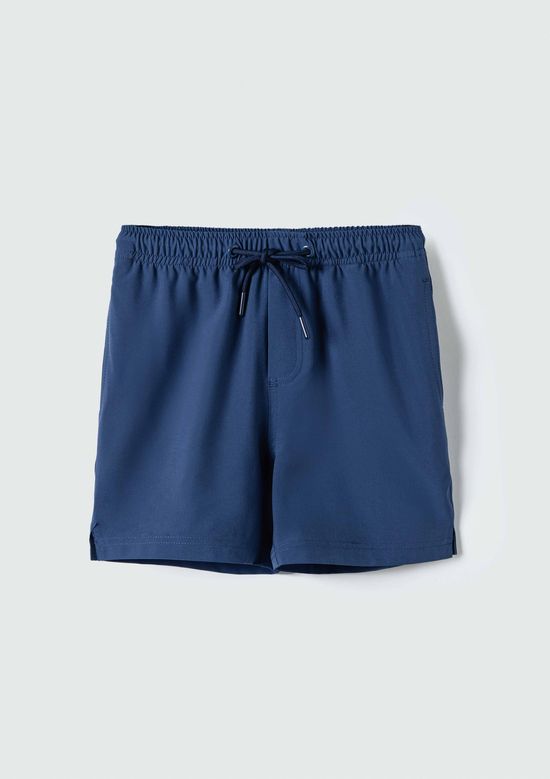 Foto do produto: Bermuda Infantil Menino Em Tactel - Azul