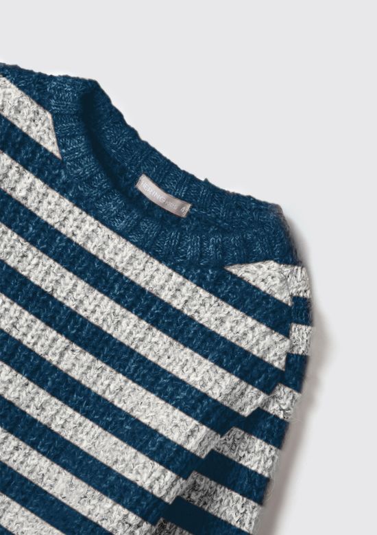 Foto do produto: Blusão Infantil Toddler Menino Em Tricô - Azul