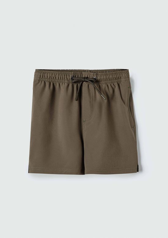 Foto do produto: Bermuda Infantil Menino Em Tactel - Verde