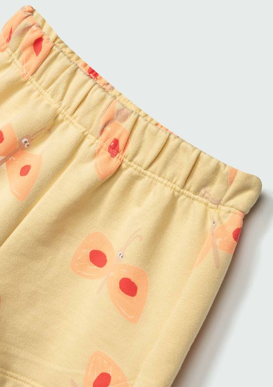 Foto do produto: Shorts Infantil Menina Toddler Estampado - Amarelo