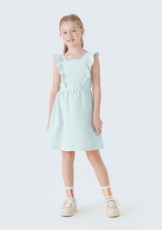 Foto do produto: Vestido Infantil Com Babados - Verde