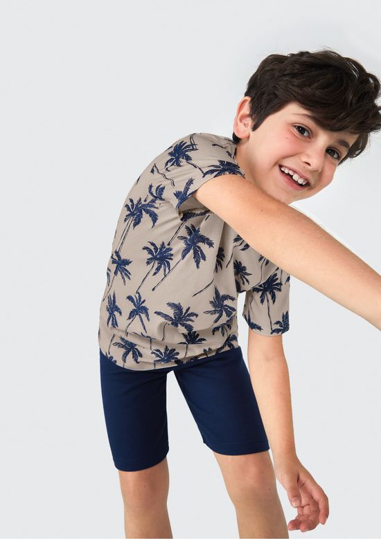 Foto do produto: Conjunto Curto Infantil Menino Comfort - Azul