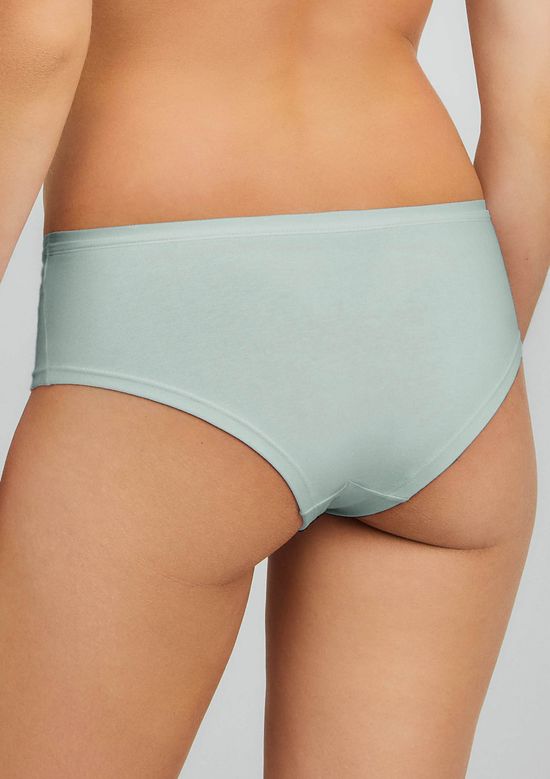 Foto do produto: Kit 3 Calcinhas Básicas Caleçon Em Algodão - Multicolorido