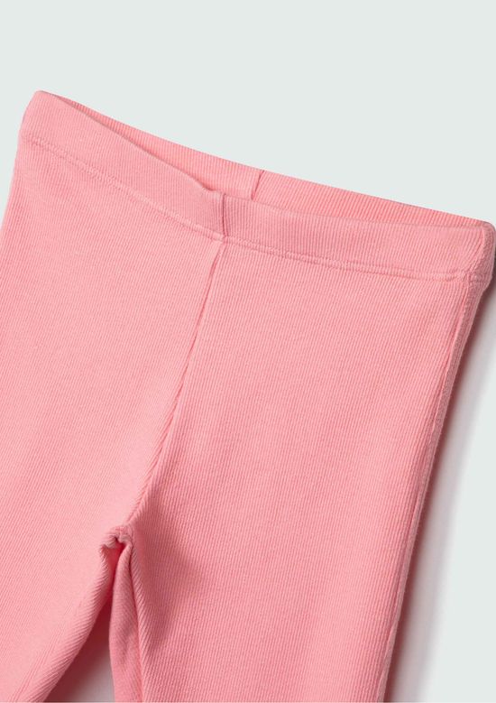 Foto do produto: Calça Básica Legging Infantil Toddler Em Ribana - Rosa