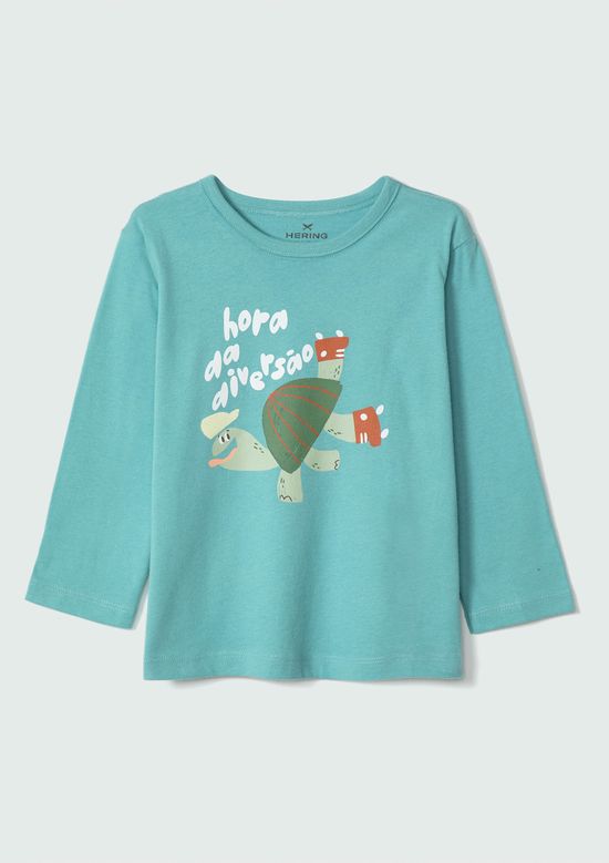 Foto do produto: Camiseta Infantil Menino Toddler - Azul