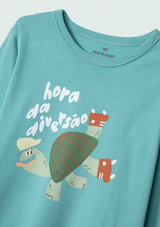 Foto do produto: Camiseta Infantil Menino Toddler - Azul