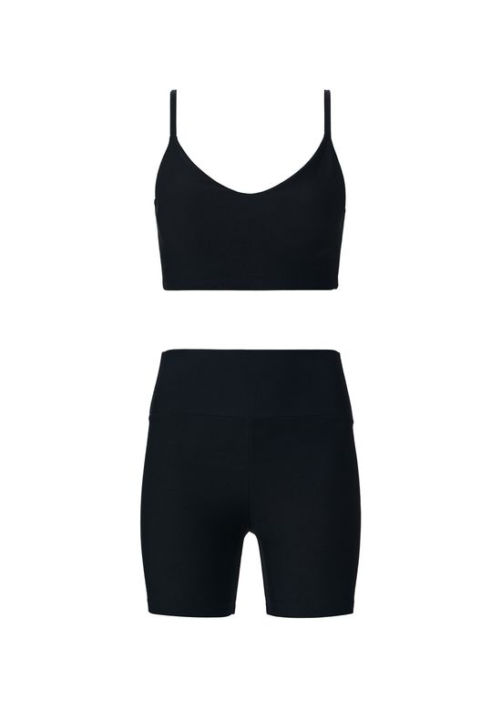 Foto do produto: Kit Top E Bermuda Esportiva Proteção UV - Preto