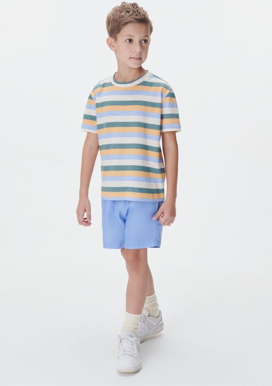 Foto do produto: Shorts Infantil Menino Em Tactel - Azul