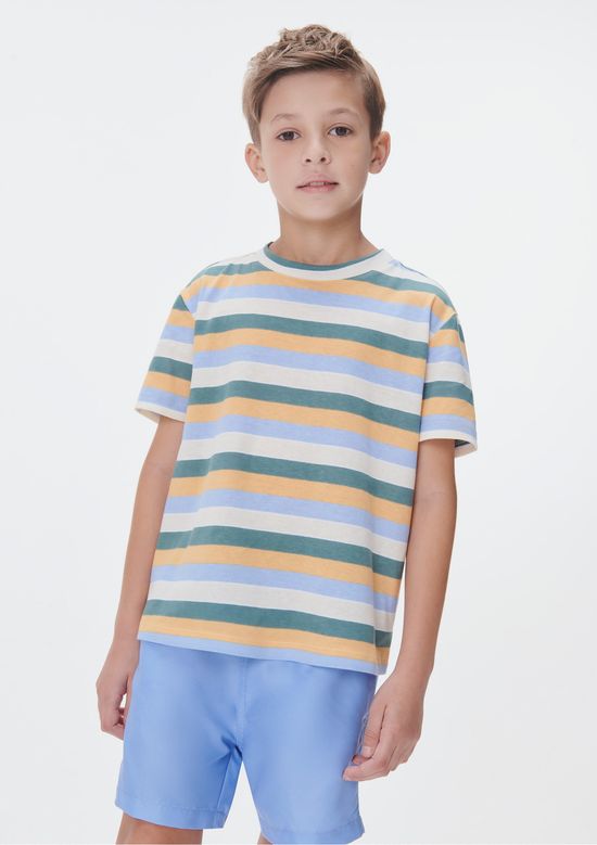 Foto do produto: Shorts Infantil Menino Em Tactel - Azul