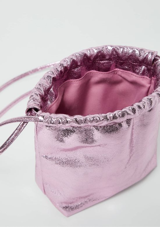 Foto do produto: Bolsa Metalizada Infantil Menina - Rosa