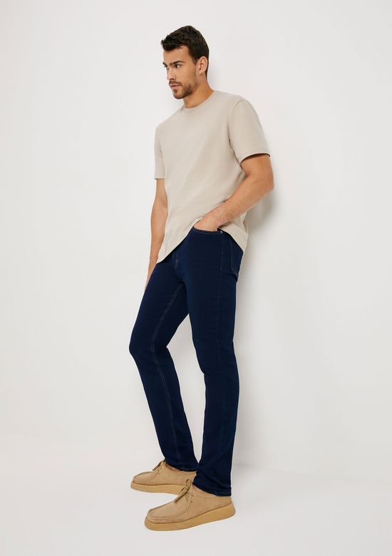 Foto do produto: Calça Jeans Masculina Skinny Soft Touch - Azul