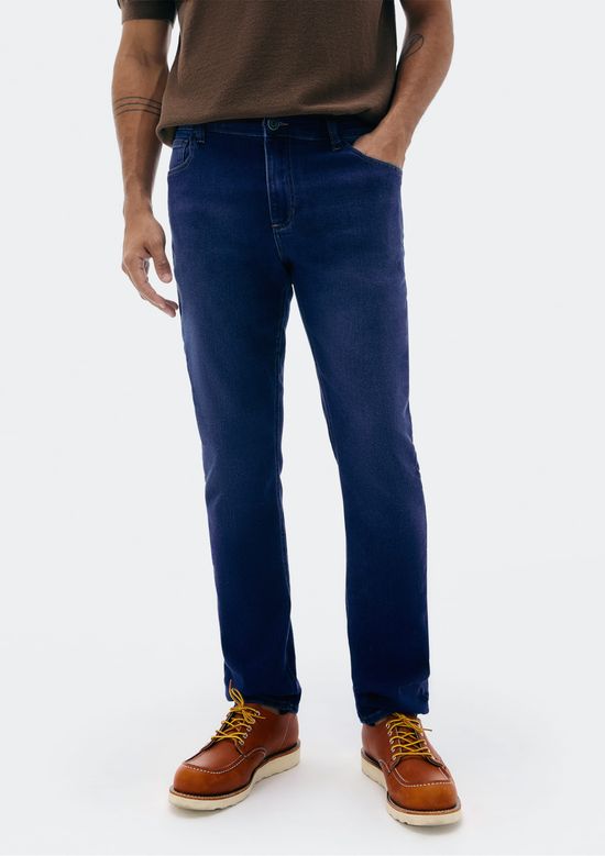 Foto do produto: Calça Jeans Masculina Skinny Soft Touch - Azul