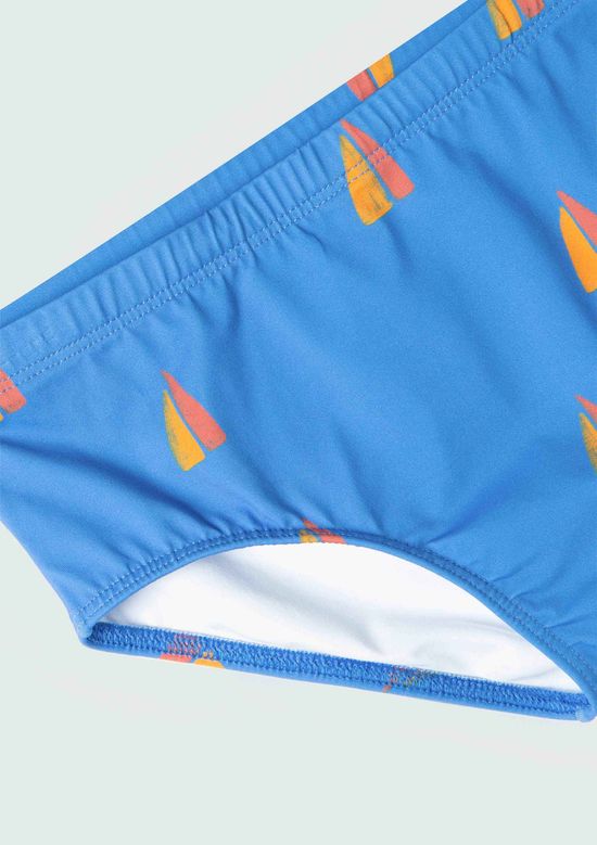 Foto do produto: Sunga Infantil Slip Com Estampa - Azul