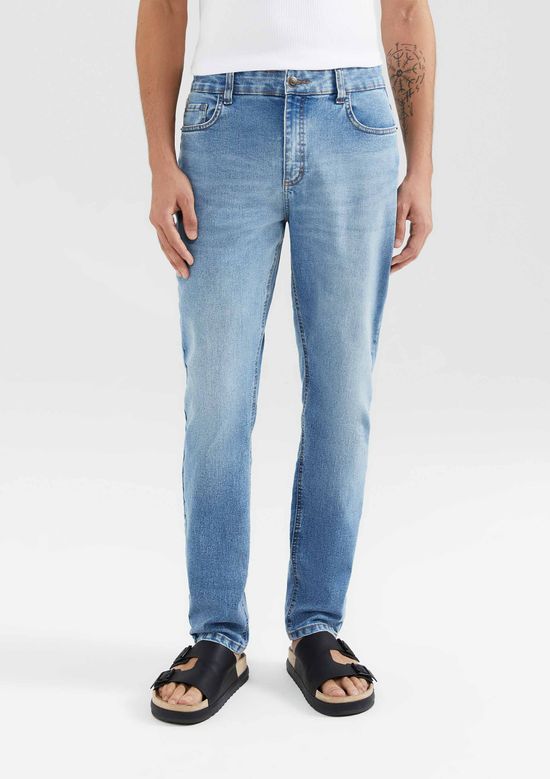 Foto do produto: Calça Jeans Masculina Slim - Azul