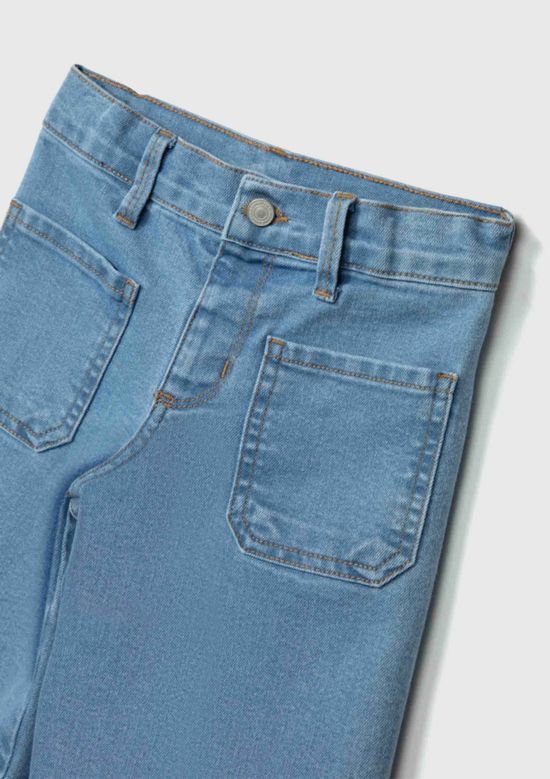 Foto do produto: Calça Jeans Infantil Menina Toddler - Azul