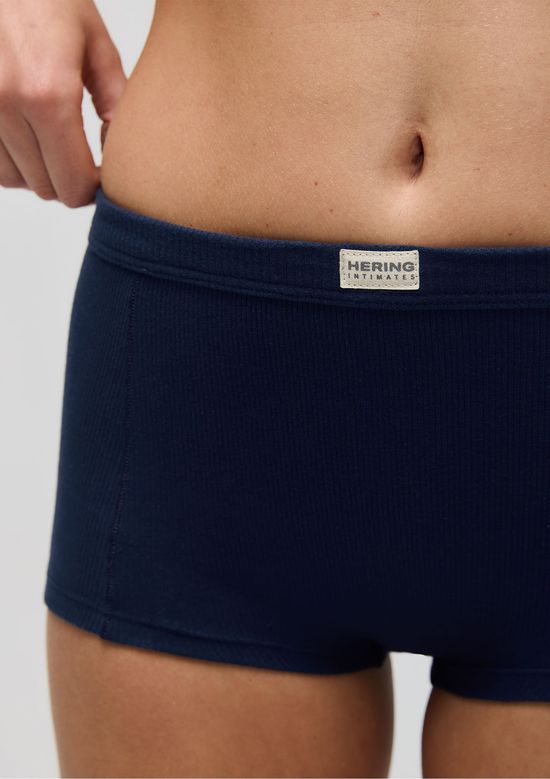 Foto do produto: Calcinha Boyshorts Em Ribana - Azul