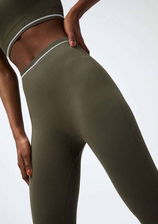 Foto do produto: Calça Legging Feminina Sem Costura - Marrom