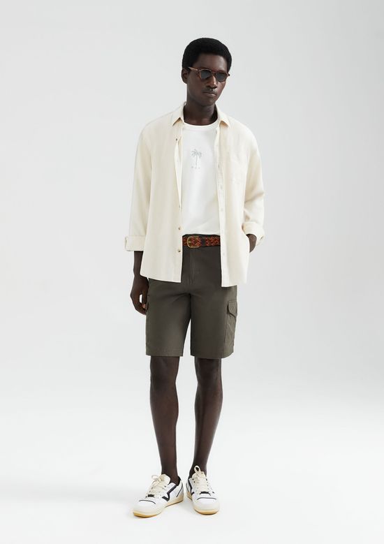 Foto do produto: Camiseta Masculina Comfort Com Estampa - Off white