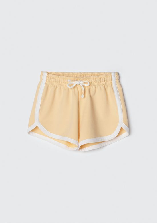 Foto do produto: Shorts Infantil Menina - Amarelo