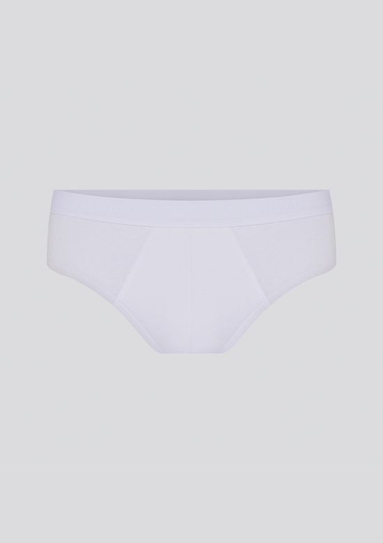 Foto do produto: Cueca Slip Com Elástico Personalizado - Branco