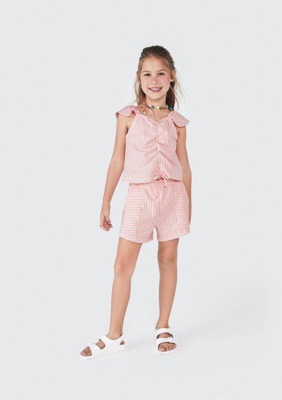 Foto do produto: Shorts Infantil Menina - Rosa