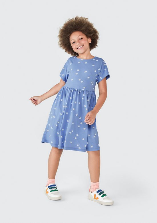 Foto do produto: Vestido Curto Infantil - Azul