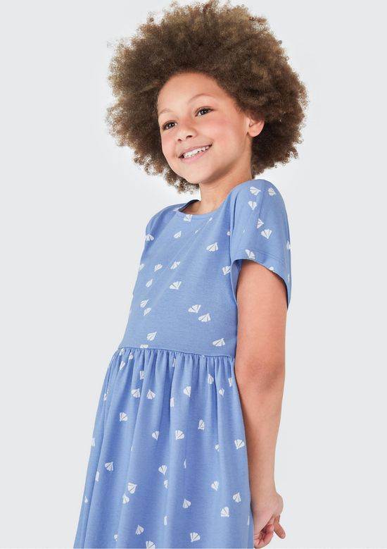 Foto do produto: Vestido Curto Infantil - Azul