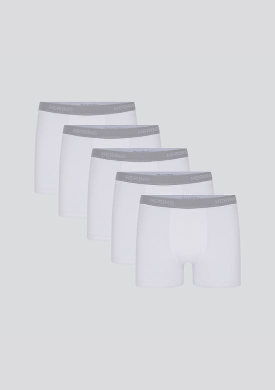 Foto do produto: Kit 5 Cuecas Boxer Com elástico Personalizado - Branco