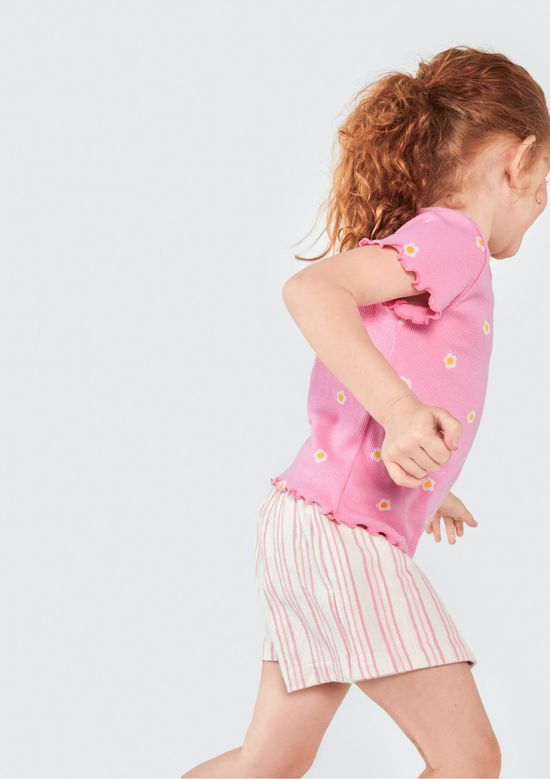 Foto do produto: Blusa Infantil Menina Toddler Estampada - Rosa