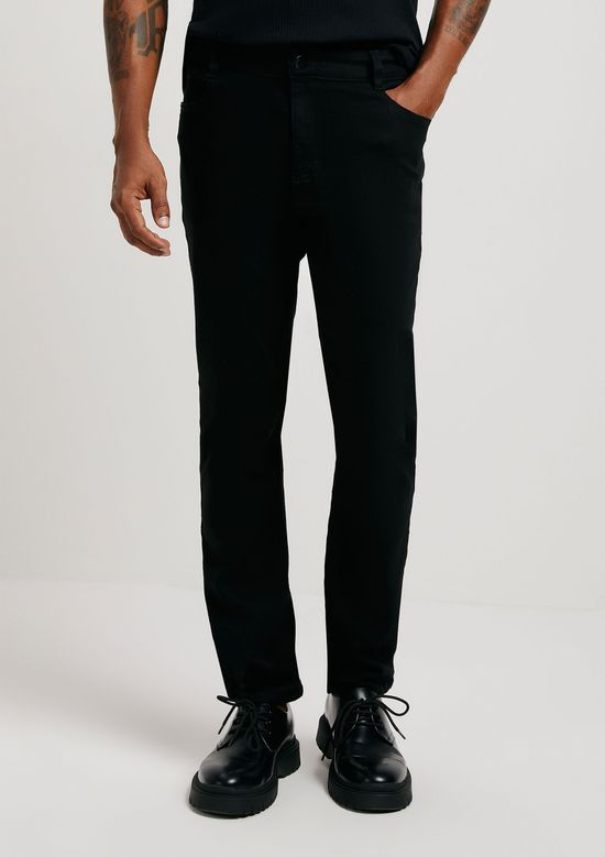 Foto do produto: Calça Jeans Masculina Slim Soft Touch - Preto