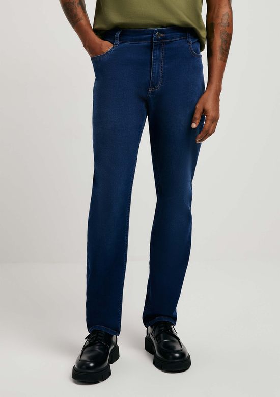 Foto do produto: Calça Jeans Masculina Slim Soft Touch - Azul