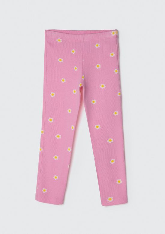 Foto do produto: Calça Legging Infantil Menina Toddler Listrada - Rosa