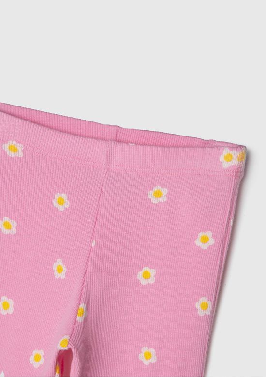 Foto do produto: Calça Legging Infantil Menina Toddler Listrada - Rosa