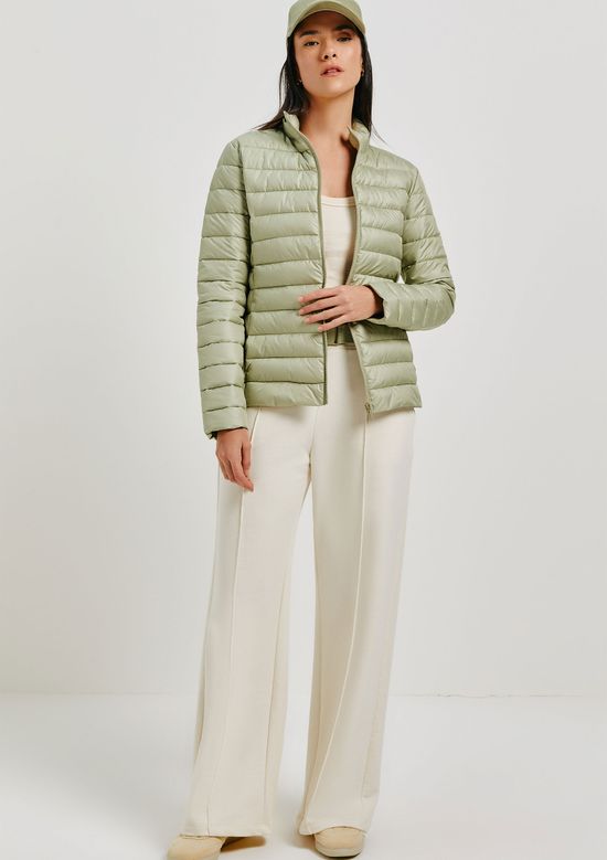 Foto do produto: Jaqueta Básica Feminina Puffer Matelassê - Verde