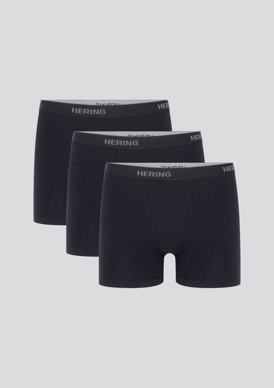 Foto do produto: Kit 3 Cuecas Boxer Em Malha - Preto