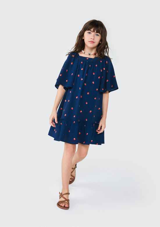 Foto do produto: Vestido Curto Infantil - Azul