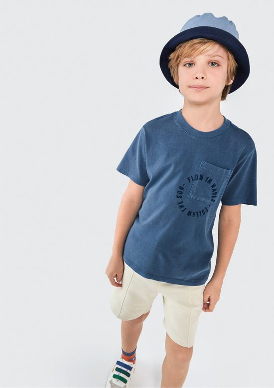 Foto do produto: Camiseta Infantil Menino Regular - Azul