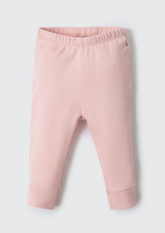 Foto do produto: Calça Bebê Unissex Em Ribana - Rosa