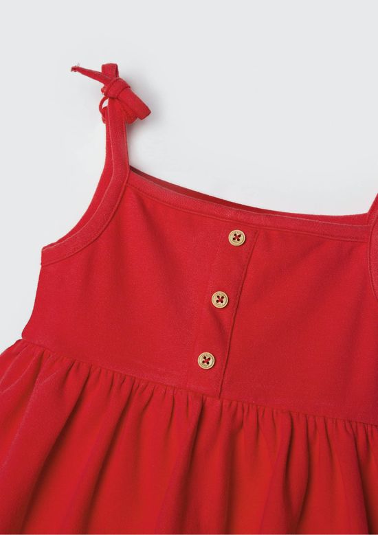 Foto do produto: Vestido Body Bebê de Alcinha - Vermelho