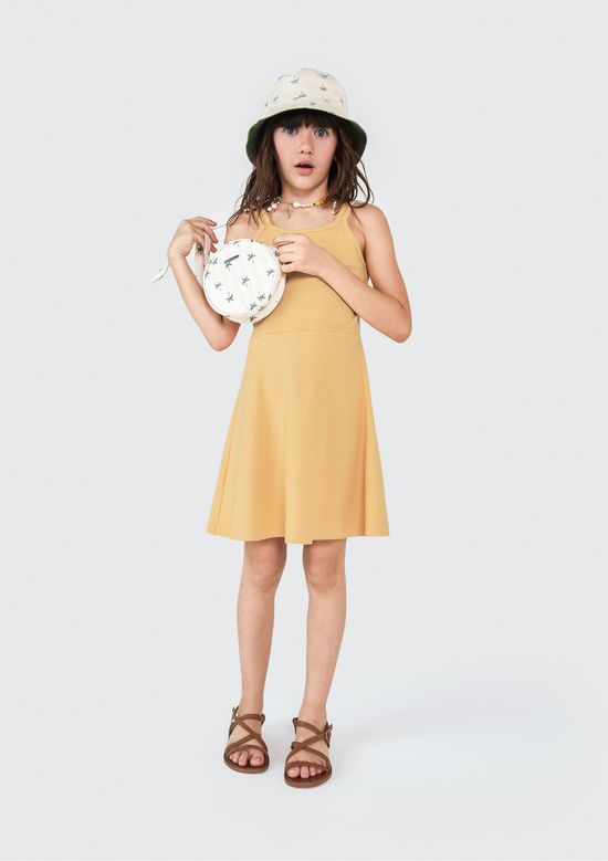 Foto do produto: Vestido Curto Infantil - Amarelo