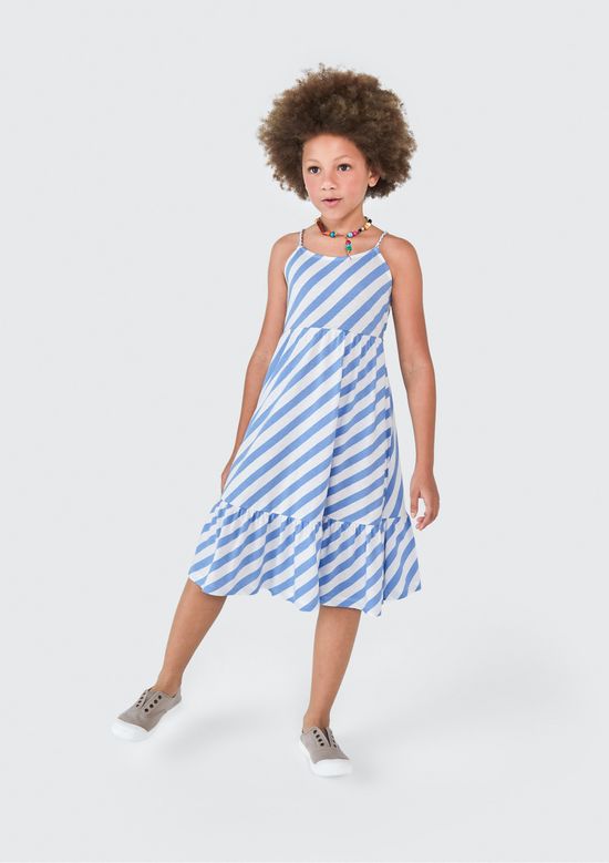 Foto do produto: Vestido Curto Infantil - Azul