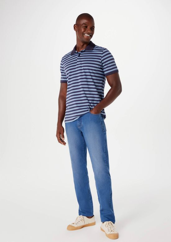 Foto do produto: Calça Jeans Masculina Slim Soft Touch - Azul